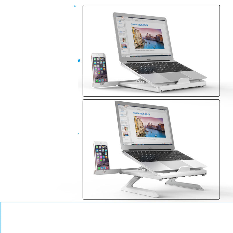 Adjustable Foldable Laptop Stand for Desk & Ergonomic Use