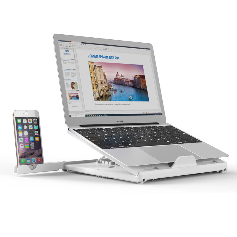 Adjustable Foldable Laptop Stand for Desk & Ergonomic Use