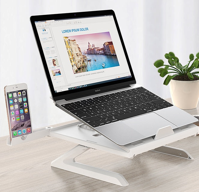 Adjustable Foldable Laptop Stand for Desk & Ergonomic Use