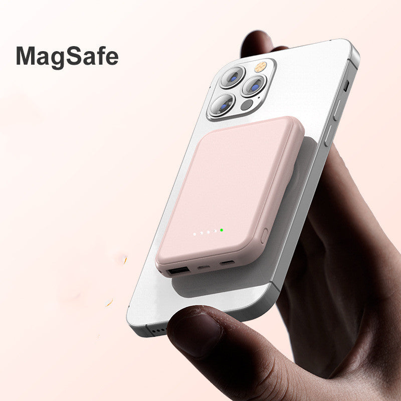 Magnetic Mini Wireless Power Bank 5000mAh Fast Charging