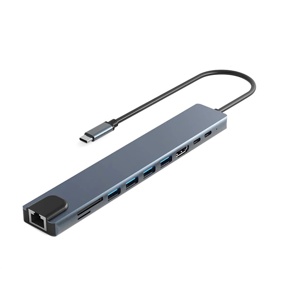 Multi-Port USB-C Hub & Docking Station for Laptops