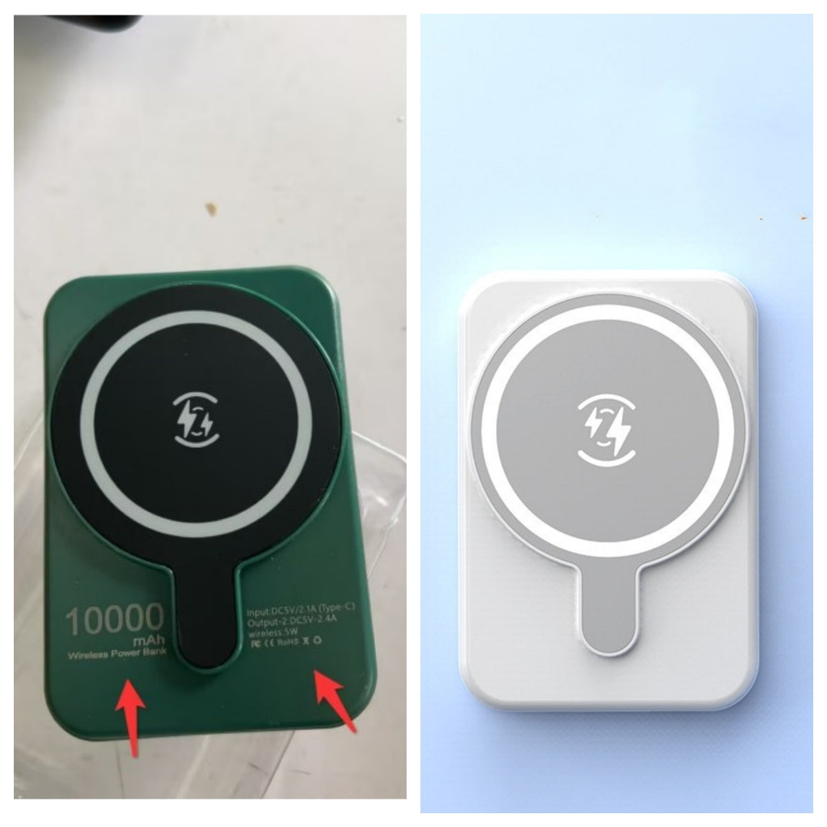 Magnetic Mini Wireless Power Bank 5000mAh Fast Charging