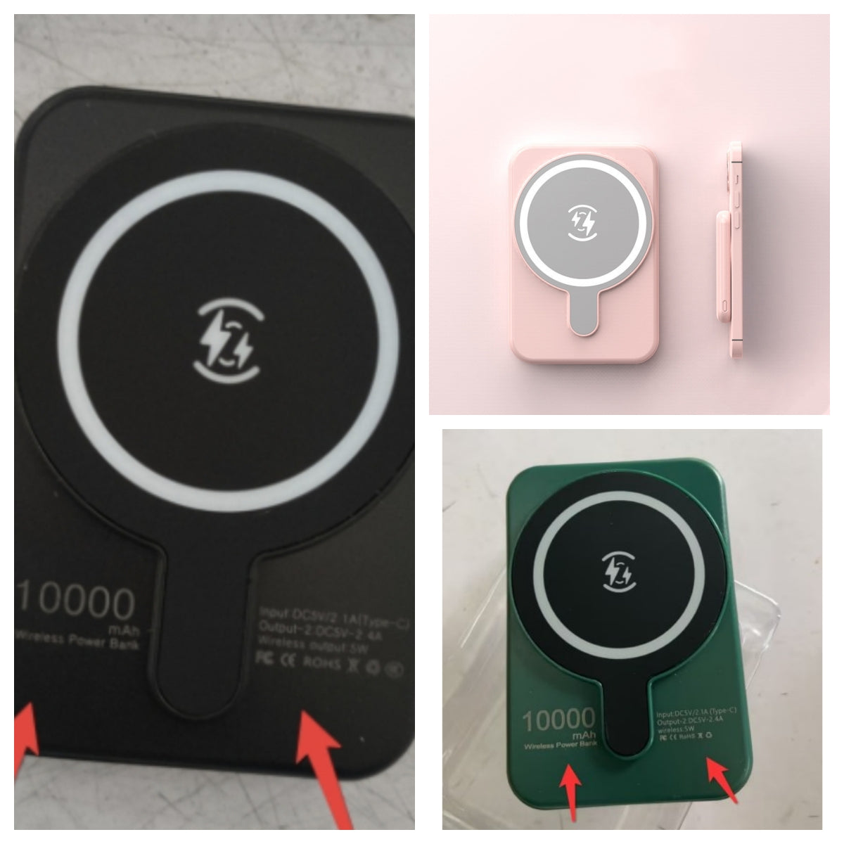 Magnetic Mini Wireless Power Bank 5000mAh Fast Charging